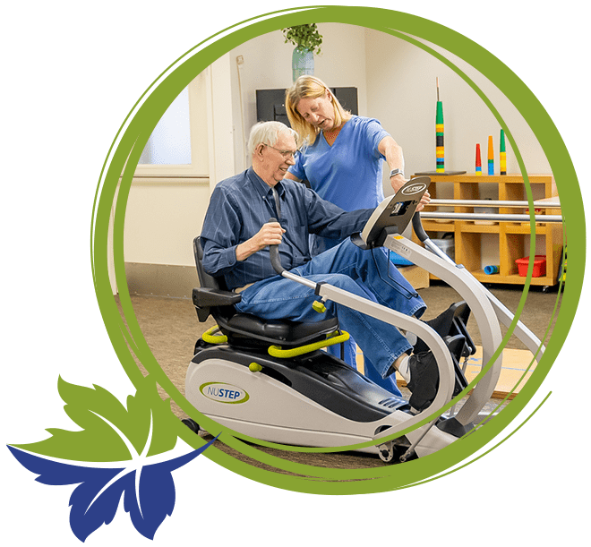 Sharmar Village resident receiving care Sharmar Village resident receiving care